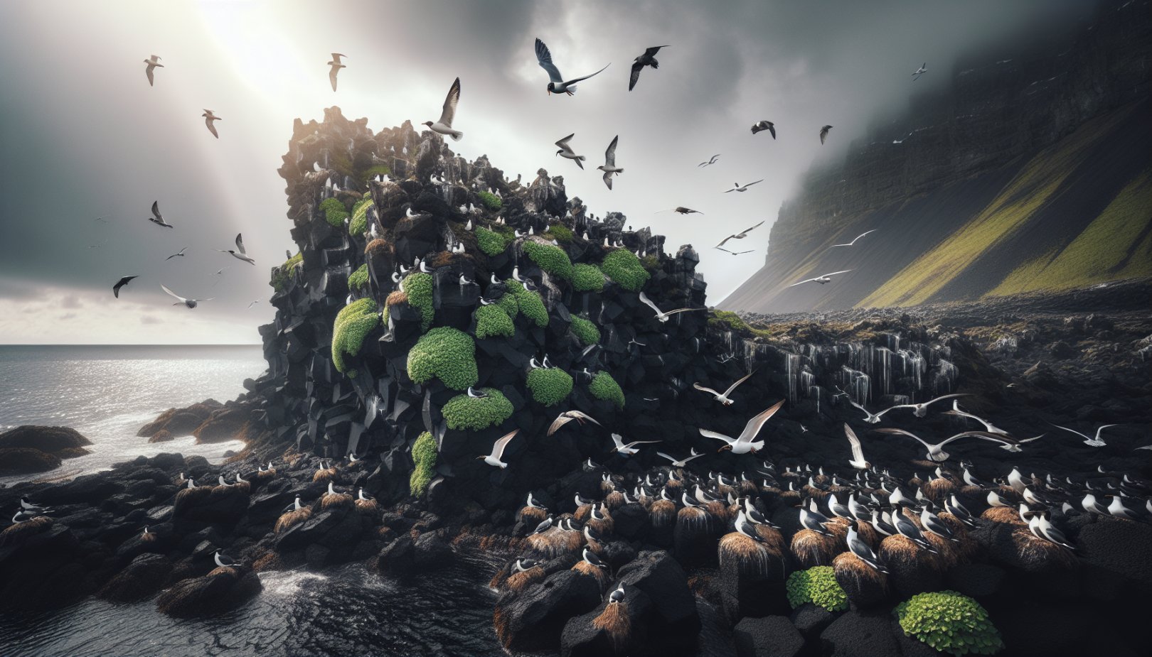 Fuglene bygget øya: Surtsey-studie snur teorien om plantespredning