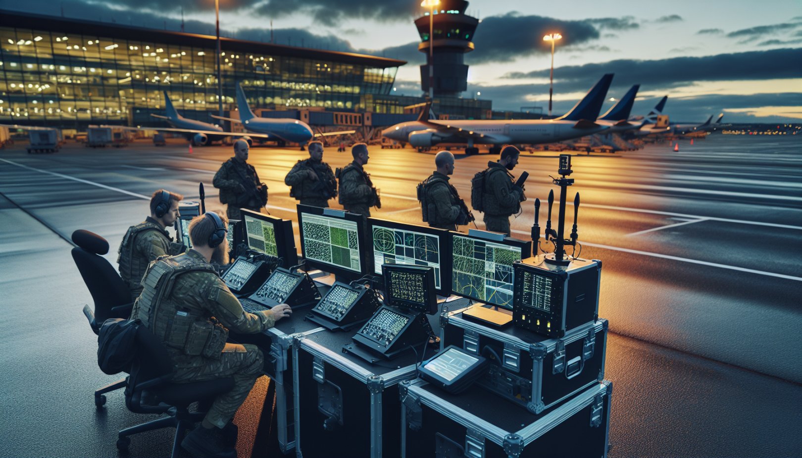 4 flyplasser stengt: RAF til Belgia – frykt for Russland